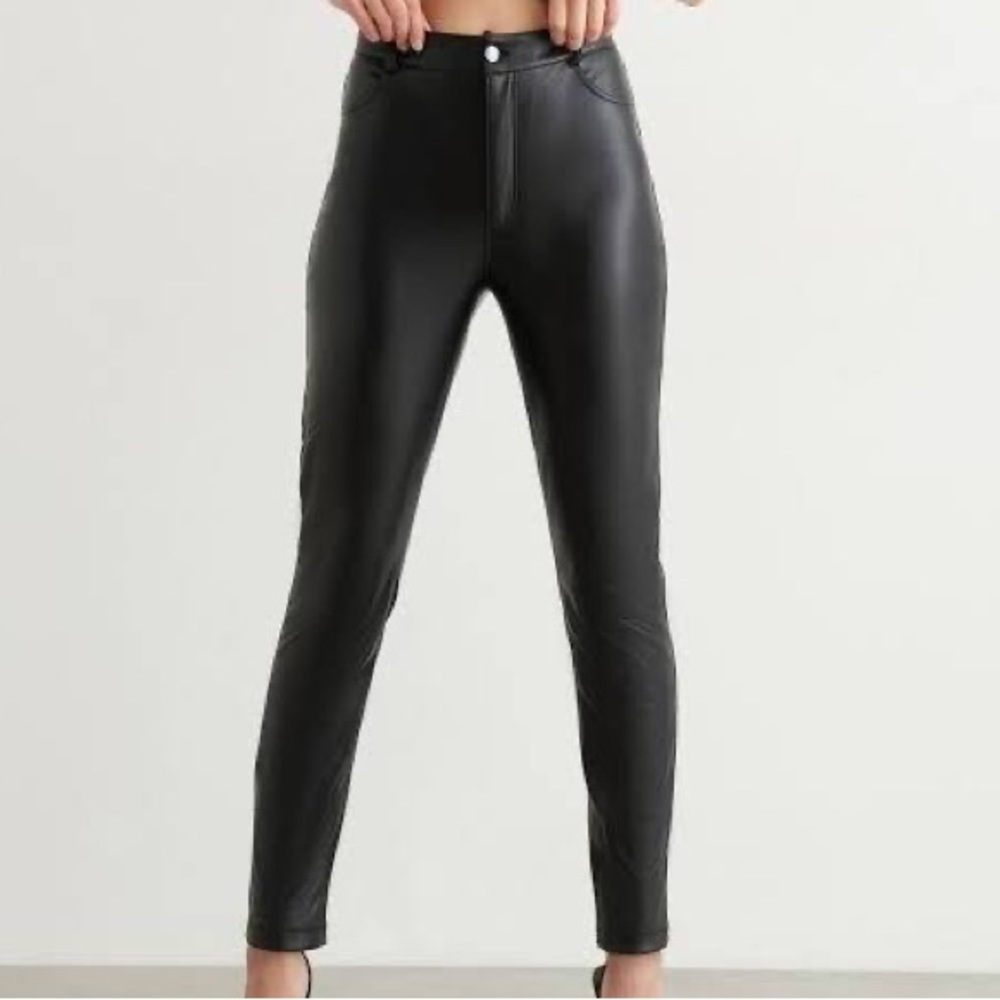Zara leather pants